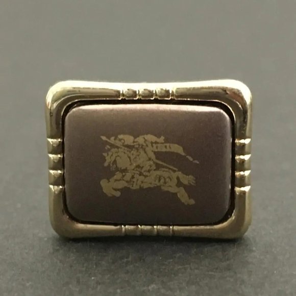 BURBERRY Gold Tone Cufflinks /7R0461 - Picture 6 of 7